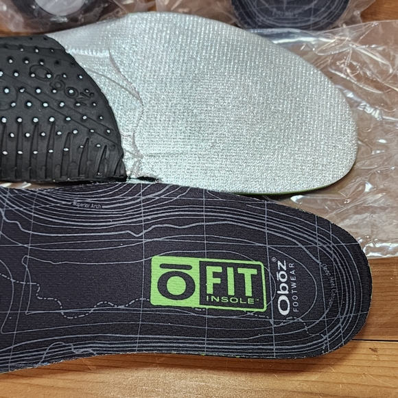 Men's Mylar OFIT insoles Bundle Qty 3 Oboz , durable, support, comfort NIB, $120 - Picture 7 of 16